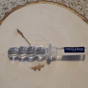 Villeroy & Boch Crystal Bottle Stopper NEW